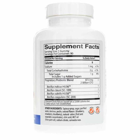 Probiotic Antioxidant Gummies, JTH